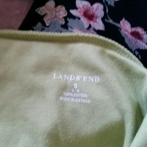 Lime green women top .shorts sleeves